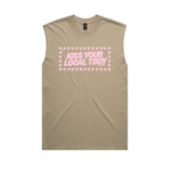 Kiss Your Local TBoy Heavy Faded Tank