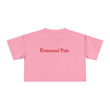 "Transsexual Dyke" Crop Boxy tee