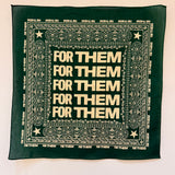 For Them Green Bandana