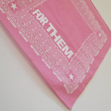 For Them Pink Bandana