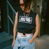 Kiss Your Local TBoy Heavy Faded Tank
