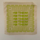 For Them Lime Bandana