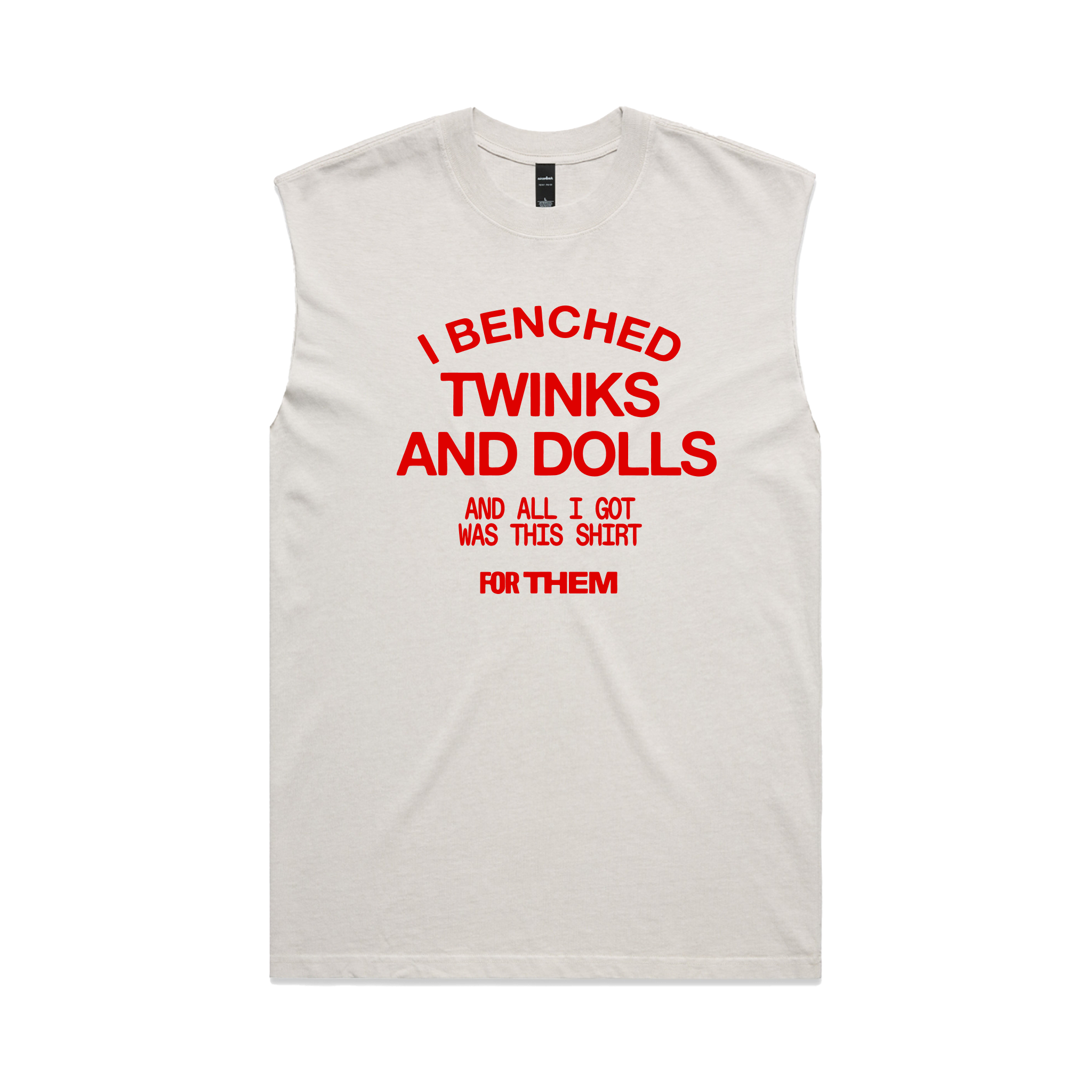 “I Benched Twinks and Dolls” Faded Heavy Tank